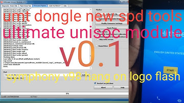umt dongle new update spd tools ultimate unisoc module v0 1 symphony v98 hang on logo flashng