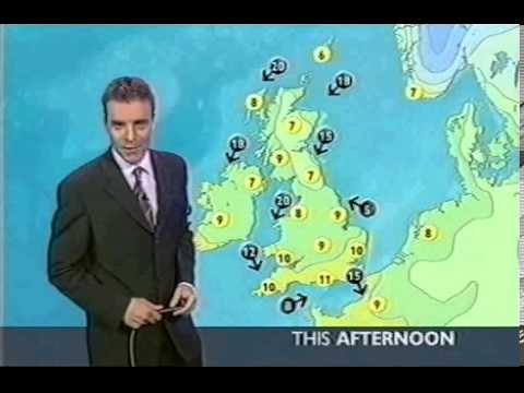 BBC Weather 21st October 2003