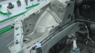 Вольво S60. Слов нет, одни эмоции. Body repair after an accident.