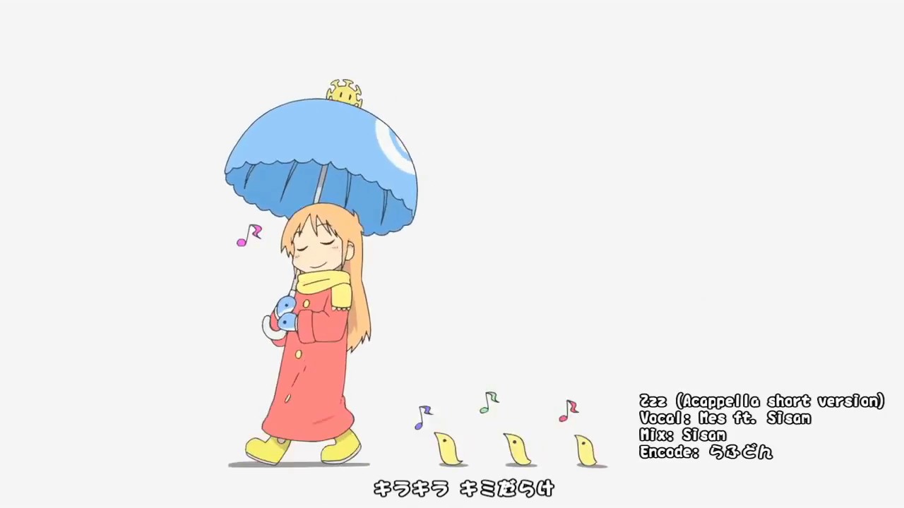 Nichijou ED「Zzz」a cappella short ver.【Mes ft. Sisam】 - YouTube