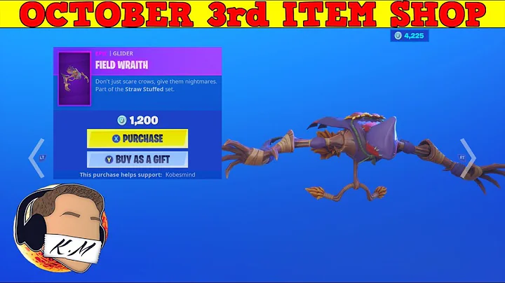 Fortnite Item Shop (October 3rd) | NO WAY THIS RARE ITEM CAME BACK!