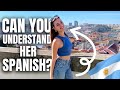 Argentinian girl shows you around portugal  beginner spanish