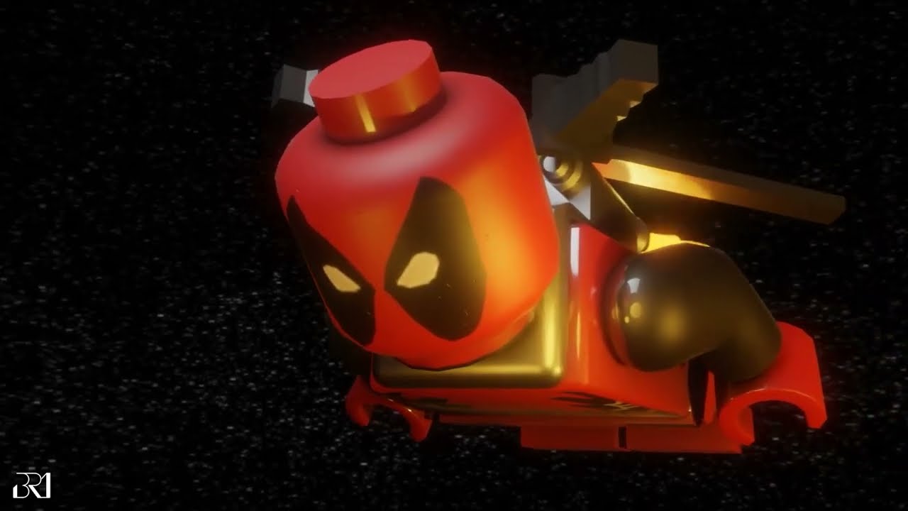 deadpool thinks he's Adam Warlock 💀 -LEGO EDITION-
