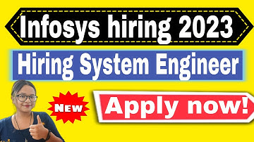 Infosys Careers Recruitment 2023: Hiring As Systems Engineer – Springboot