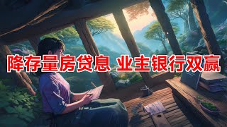 内地降存量房贷息  业主银行双赢 #宏观经济 #房贷利率 #提前还贷 #存量房贷 #银行净息差 #房地产市场 #房贷不良率 #2024年09月09日