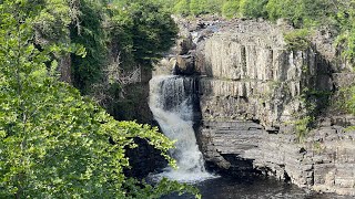 Low Force to High Force waterfall , Teesvalley , river tees
