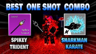 Shark Man + Rengoku』 One Shot Combo Blox Fruits, V2nyn