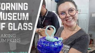 Making Pumpkins at the Corning Museum of Glass