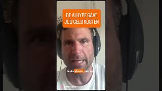 De AI hype gaat jou geld kosten