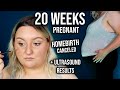 20 WEEK PREGNANCY UPDATE | ULTRASOUND RESULTS - BABY'S HEART EIF? NO HOME BIRTH & LOW LYING PLACENTA
