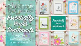 Spellbinders Essentially Yours Sentiments / April 2026 New Release