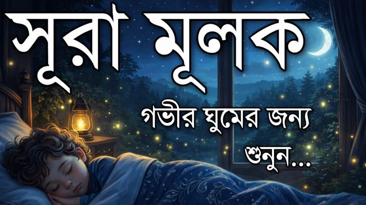 রাতের প্রশান্তির জন্য সূরা আল-মুলক | মন শীতল করা তেলাওয়াত | Bangla Tilawat by Shamsul Haque