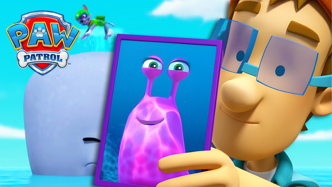 An Underwater Photoshoot Goes Wrong! 📷 - PAW Patrol - Cartoons for Kids