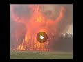 В Якутии на пожаре показался дух огня