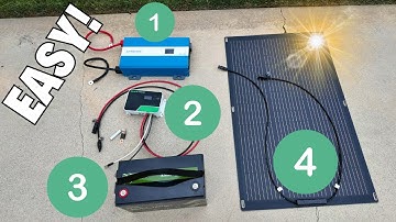 Back to Basics: DIY 12V Solar Power System Build (Step by Step for Beginners!)