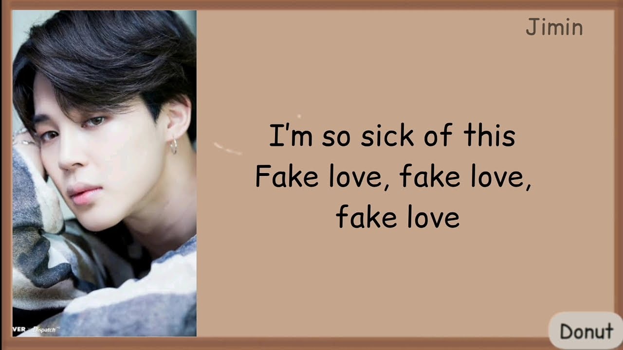 BTS Fake Love Easy Lyrics YouTube