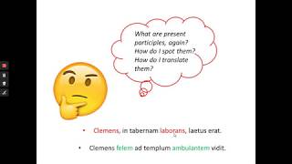 GCSE Latin: Perfect Passive Participles