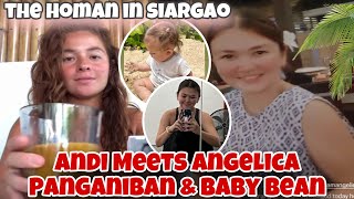 Angelica Panganiban meets Andi, Lilo \& Fam sa Siargao w\/ Baby Bean \& Dadi Gregg Homan enjoy sa beach