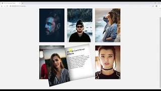 3D Flip Card Hover Effects