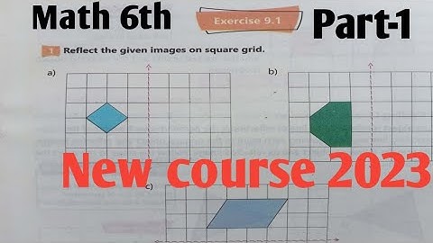 Exercise 9.1 Class 6th Math kpktbb and ptb new course 2023 P-1| Ex 9.1 Single National curriculum