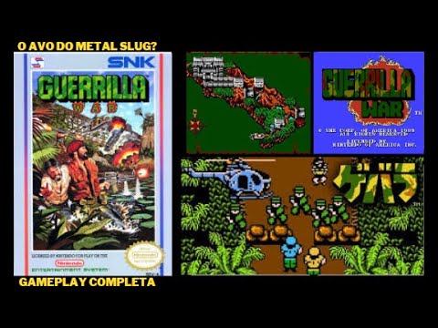 GUERRILLA WAR NINTENDO 8 BITS 1987 GAMEPLAY COMPLETA
