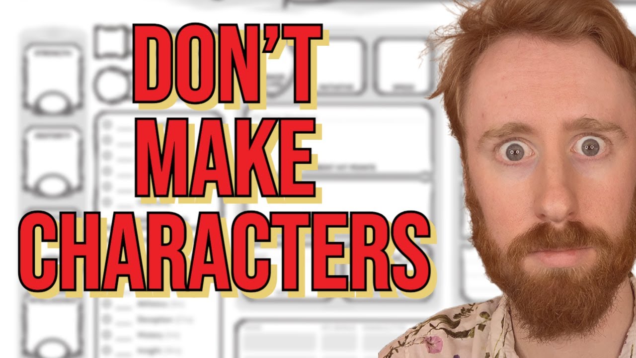 Don't Build Your First D&D Character - Try This Instead - YouTube