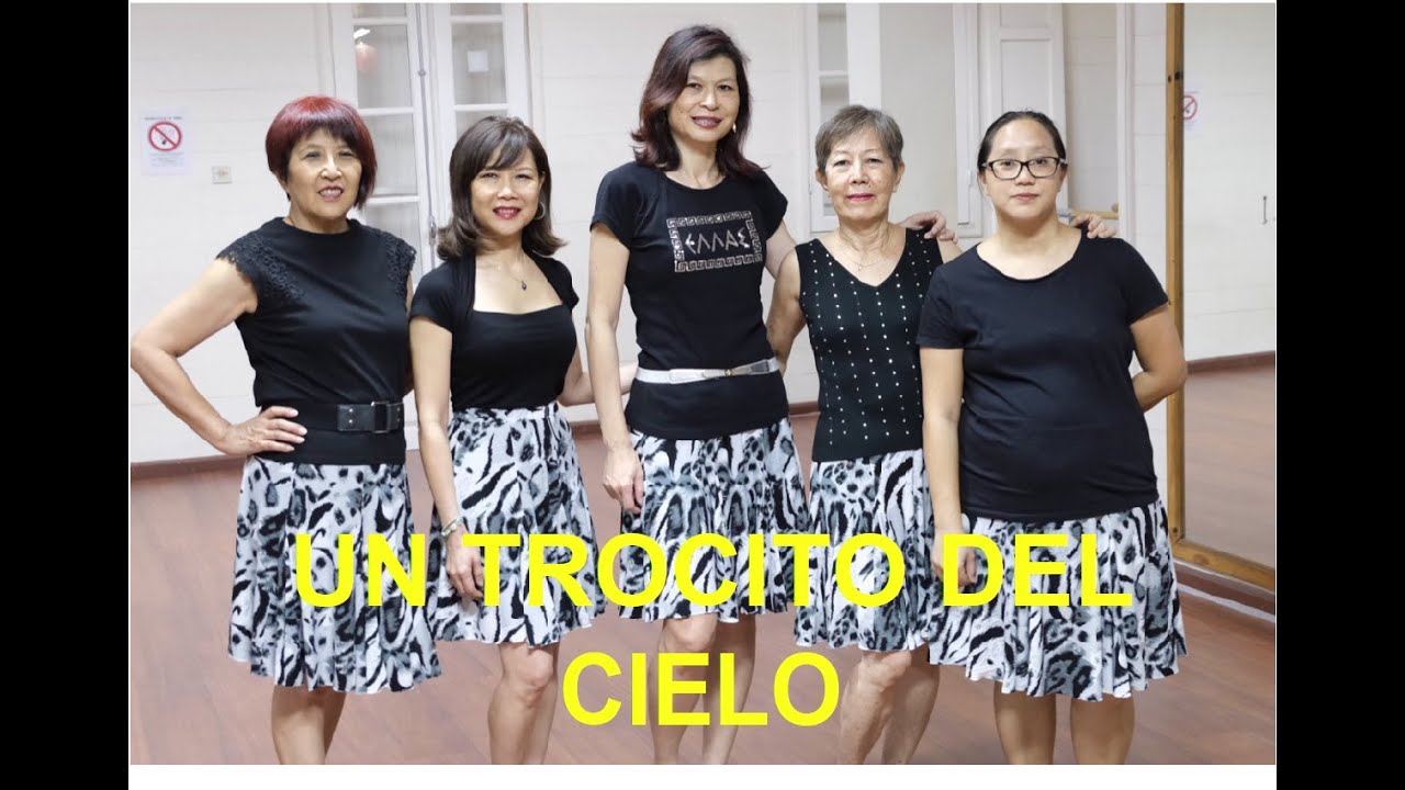 Line dance Un Trocito Del Cielo (Dance & Teach)