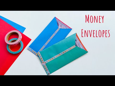 Easy Diwali  Envelope with paper | DIY Money envelope | DIY Diwali gift card envelope
