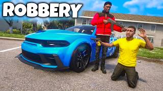 I CRASHED OUT and ROBBED EVERYONE FOR THEIR GUNS in GTA 5 RP..