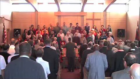 Hallelujah Chorus by CCC choir at the Salvation Army ARC