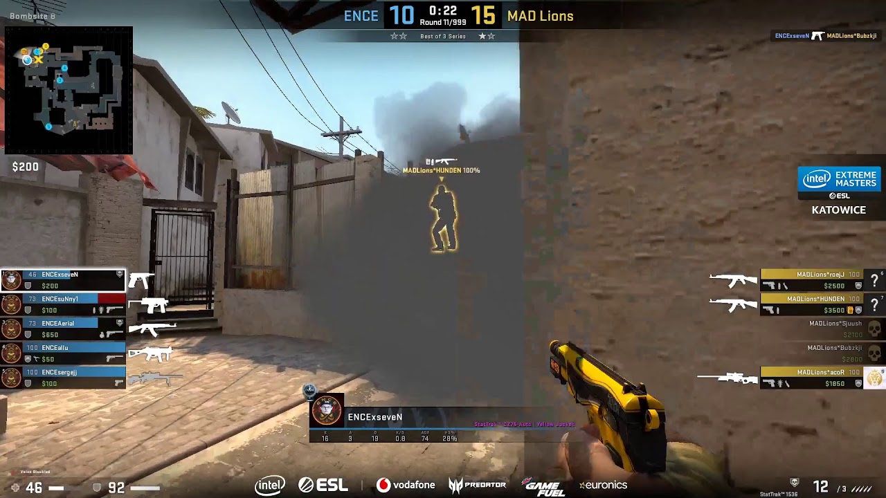 LIVE: ENCE vs MAD Lions - IEM Katowice 2020 EU Closed Qualifier - Day 2