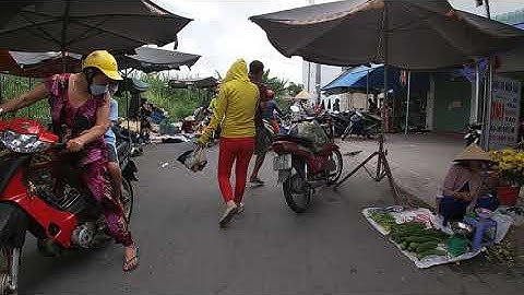 Chợ Cái Sắn Phường Mỹ Thạnh TP. Long Xuyên An Giang 04.2022. | NH75