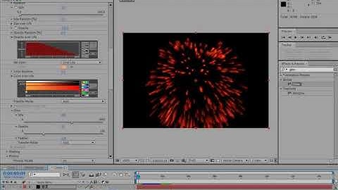[트랩코드] 파티큘러 불꽃 터지기 1편-불꽃놀이 폭파:애펙(Trapcode Particular Fireworks Settings)