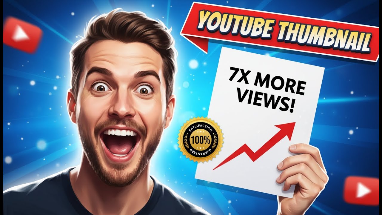 High-Performance YouTube Thumbnail Design