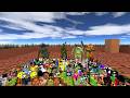 I Put 4 GIANT Bosses in a Maze with 100 Nextbots!#unlimited#gamingusa#gmod