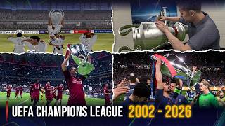 UEFA Champions League Trophy Lift In Football Games | 2002 - 2026 |