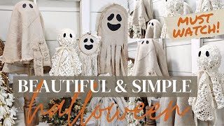 Halloween DIY decorations 2023  •  Dolie Ghost  •  Budget Friendly Fall decor  •  Halloween Ghost