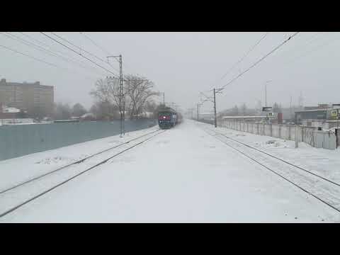 ТЭП70-0319 с пассажирским