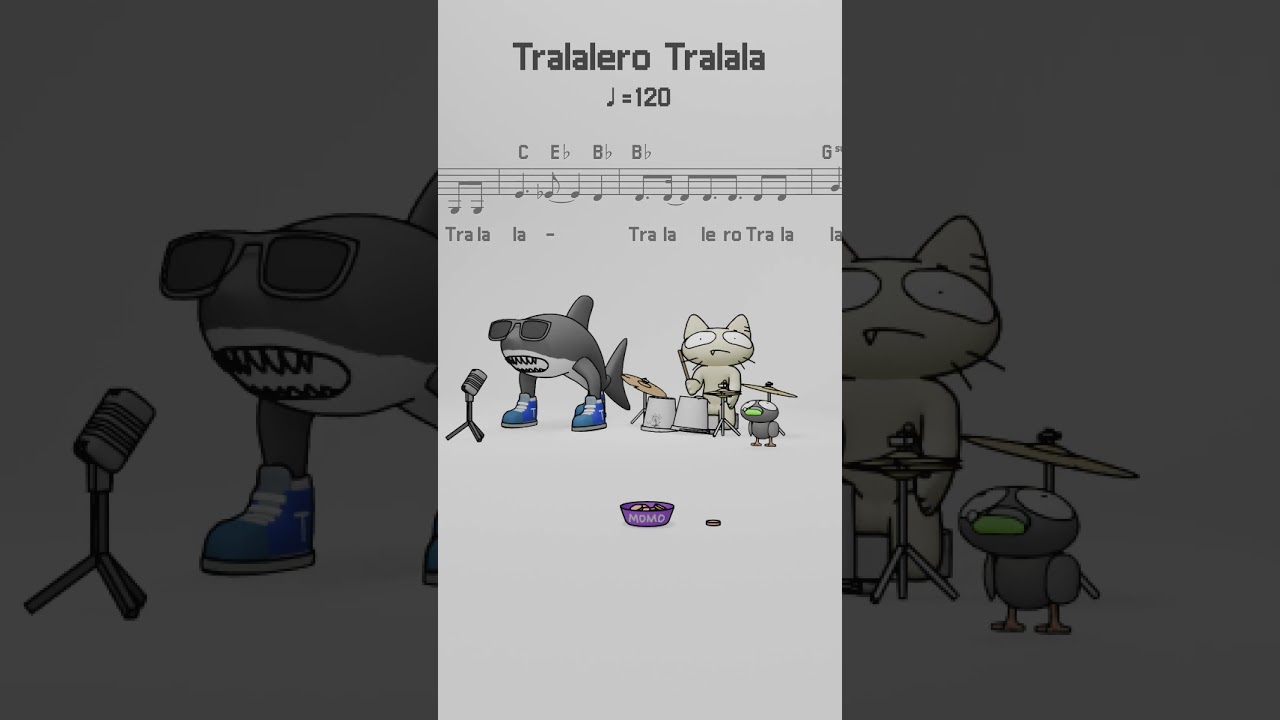 Tralalero Tralala  - 모모의 드럼 