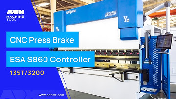 135T 3200mm CNC Press Brake With Esa S860 Controller