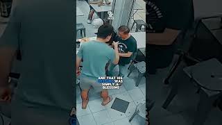 Elderly man shoved for patting child’s head