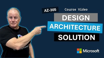 Design an application architecture solution AZ-305