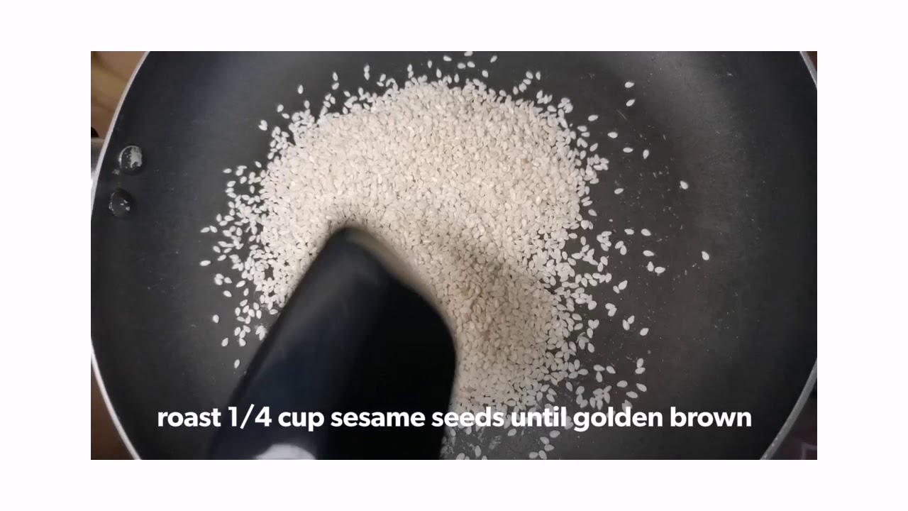 DIY Sesame Oil 1 Minute Tutorial YouTube