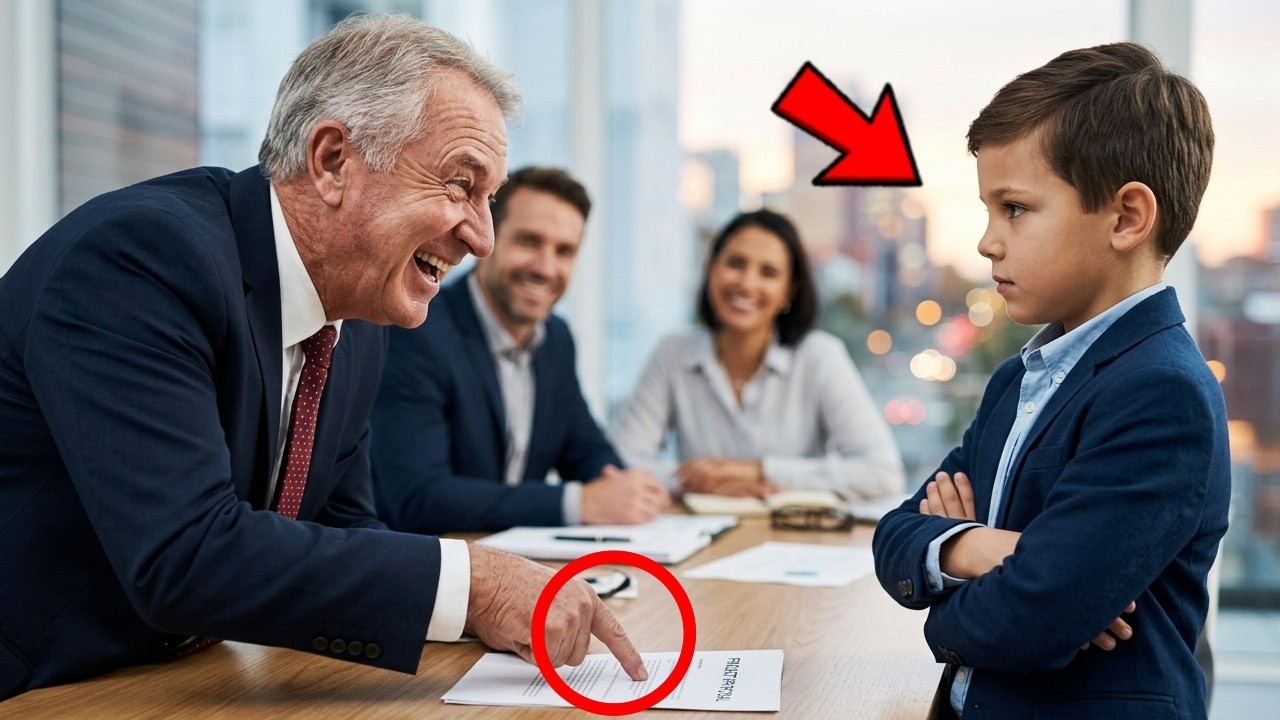 „Diese Firma geht pleite“, sagte der Sohn der Putzfrau — der CEO lachte… 5 Minuten später…