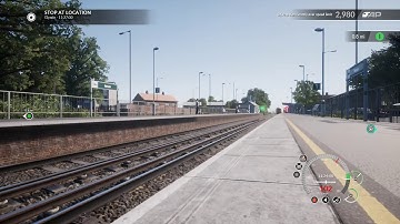 Very high speed Class 377 passing