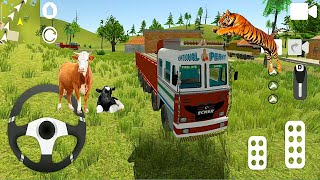 Offroad Indian Truck Simulator - Truk Sedang Mengangkut Semen Yang Berat - Android Gameplay #6 screenshot 4