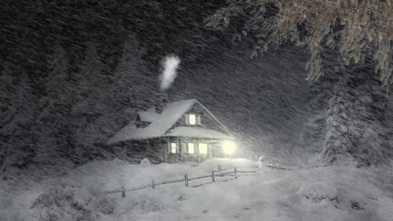 Heavy Blizzard & Wind Sounds for Sleeping - Howling Winds & Blizzard ...