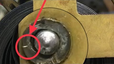 Quick trick for worn arbor pivot hole on hour half hour strike