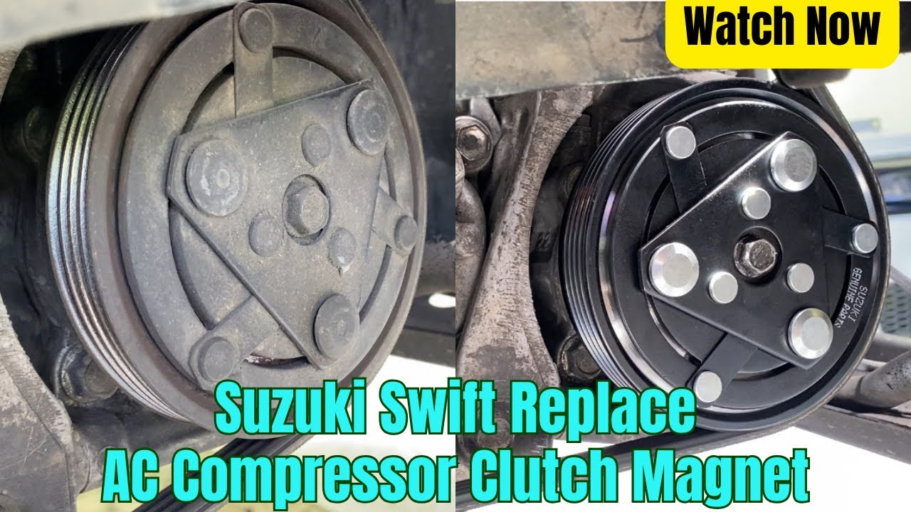 Suzuki Swift Replace AC Compressor Clutch Magnet