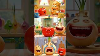 “Funny Cartoon Vegetables  | Tomato Potato onion Comedy | Kids 3D Cartoon Video” #kidscartoon